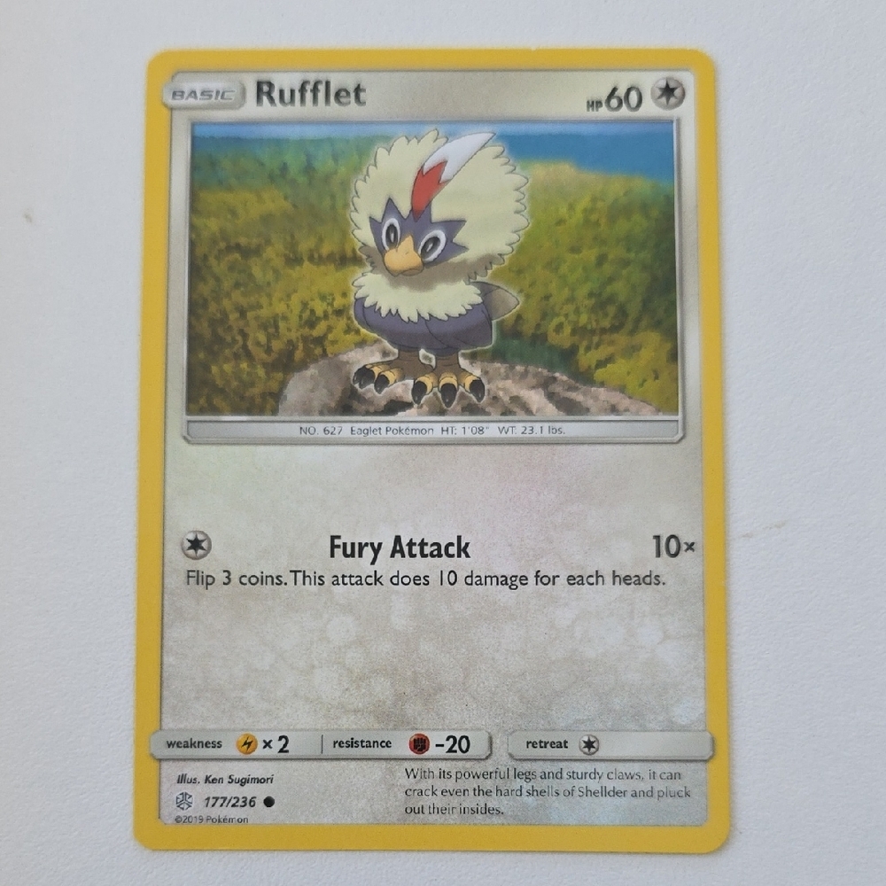 Pokemon Rufflet Trading Cards - Picture 3 of 4